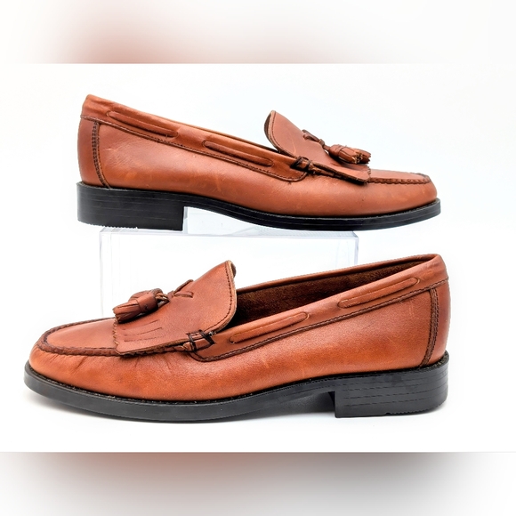 G.H. Bass & Co. Other - Bass Weejuns Brown Leather Tassel Loafers - Men’s 9.5 M